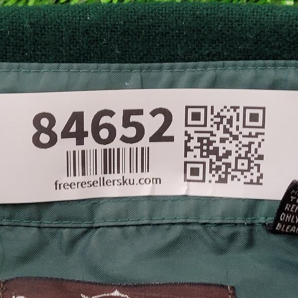 Vintage 90s Northwest-Territory Flannel Button Shirt XL 26x30 Green - Picture 8 of 12